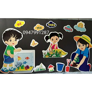 Bộ Góc Bé Yêu Thiên Nhiên
