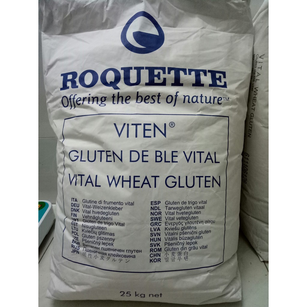 Tinh bột lúa mì (Bột VITAL WHEAT GLUTEN)|Xuất xứ Pháp, trọng lượng gói 1kg