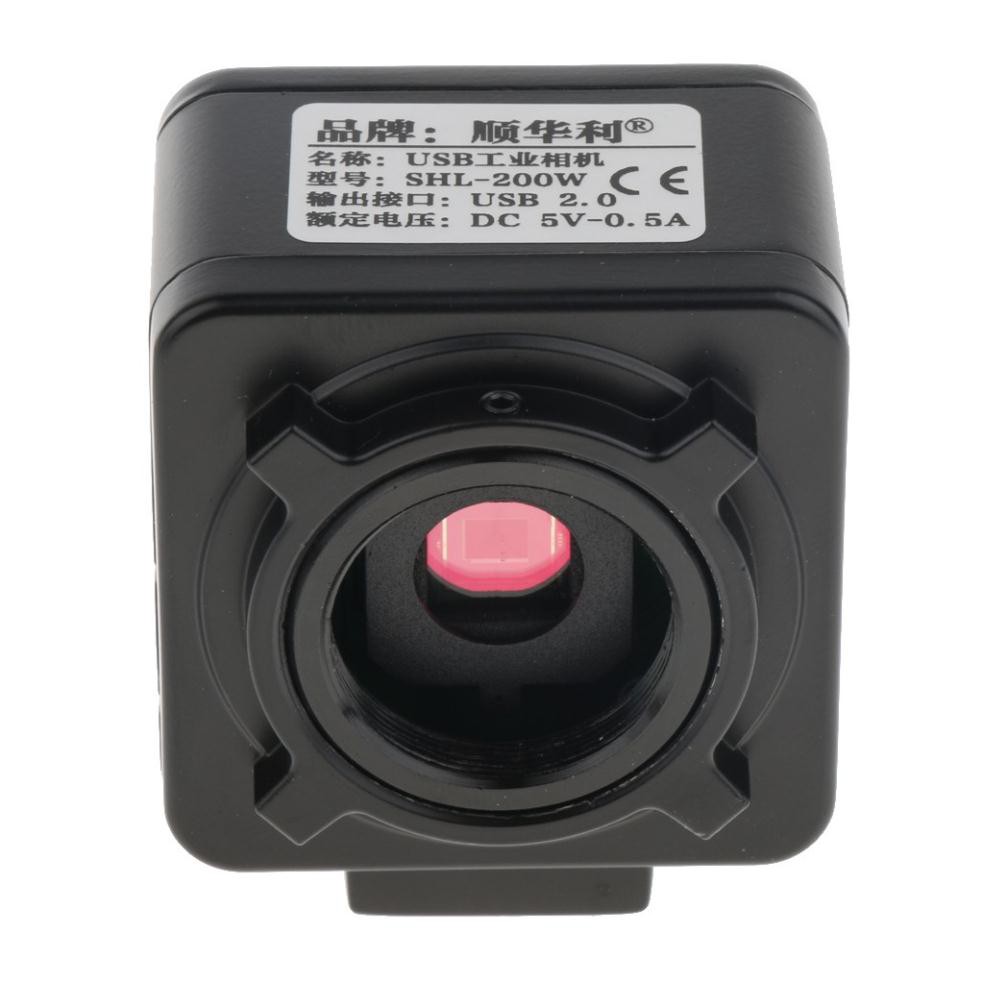 Bộ camera kính hiển vi USB 2.0 HD 2MP CCD CMOS C/CS-Mount kèm cáp dùng cho công nghiệp