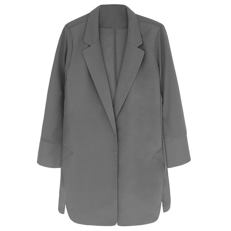 Áo Khoác Vest Vải Voan Mỏng Màu Trắng Thời Trang Cho Nữ
