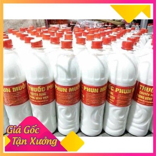 Combo khách thuốc phun muỗi y tế sinh học pha sẵn đậm đặc chai 1,5lít