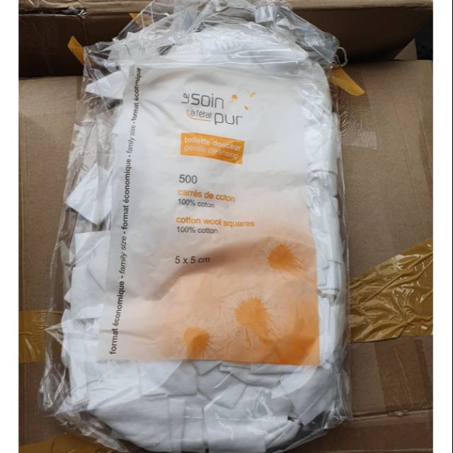 Bông tẩy trang Tetra 500 miếng