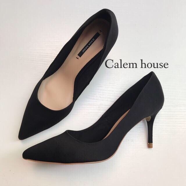 Giày ZARA 7cm nhẫn gót