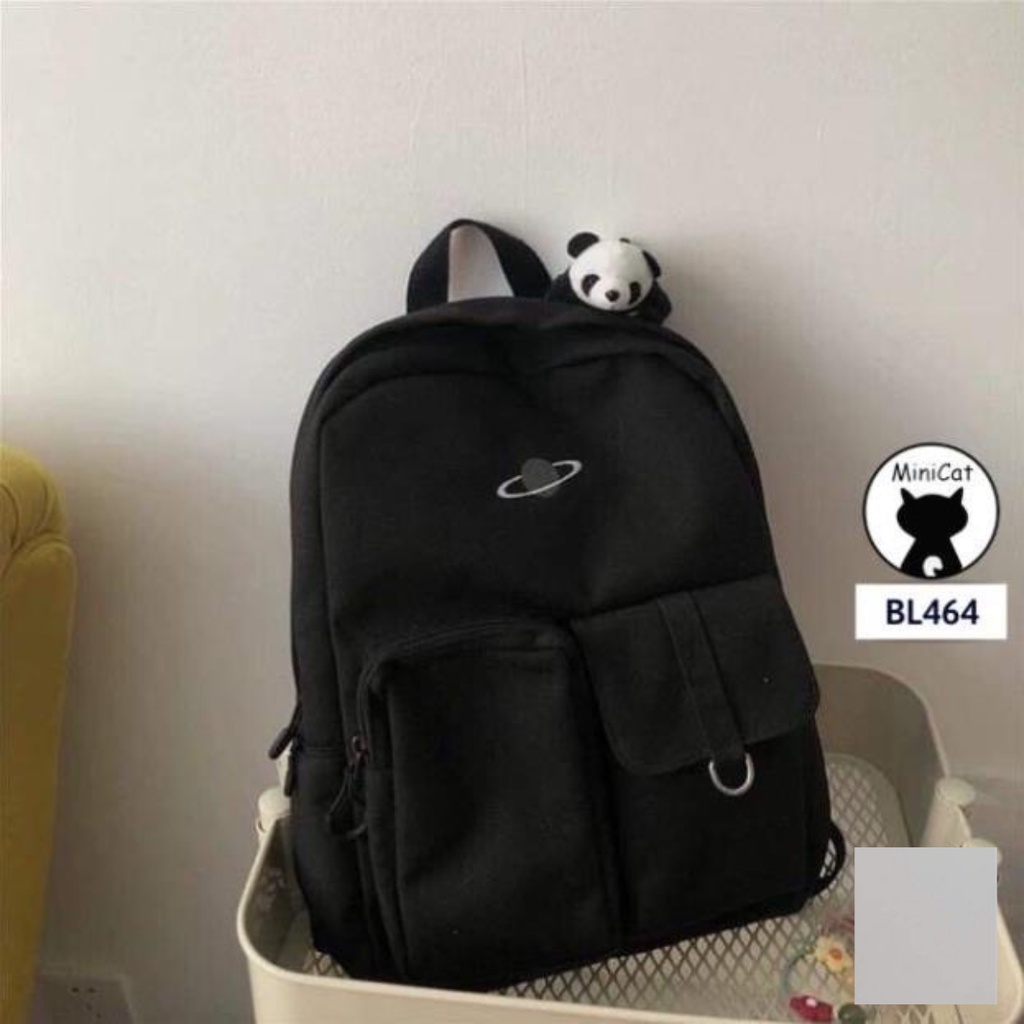 Balo du lịch đi học giá rẻ thời trang cute đẹp MiniCat BL464 ( không có móc gấu)