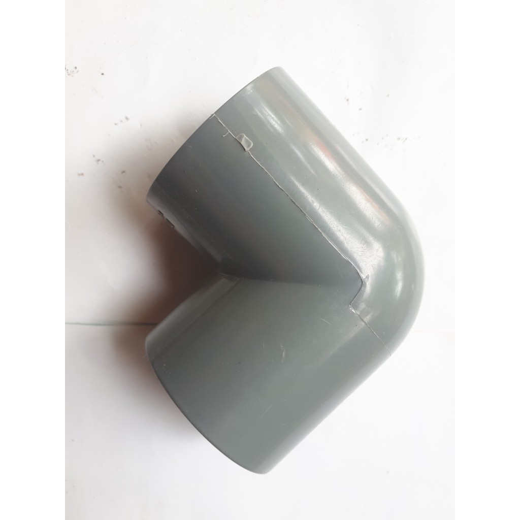 Cút góc vuông PVC 75-110