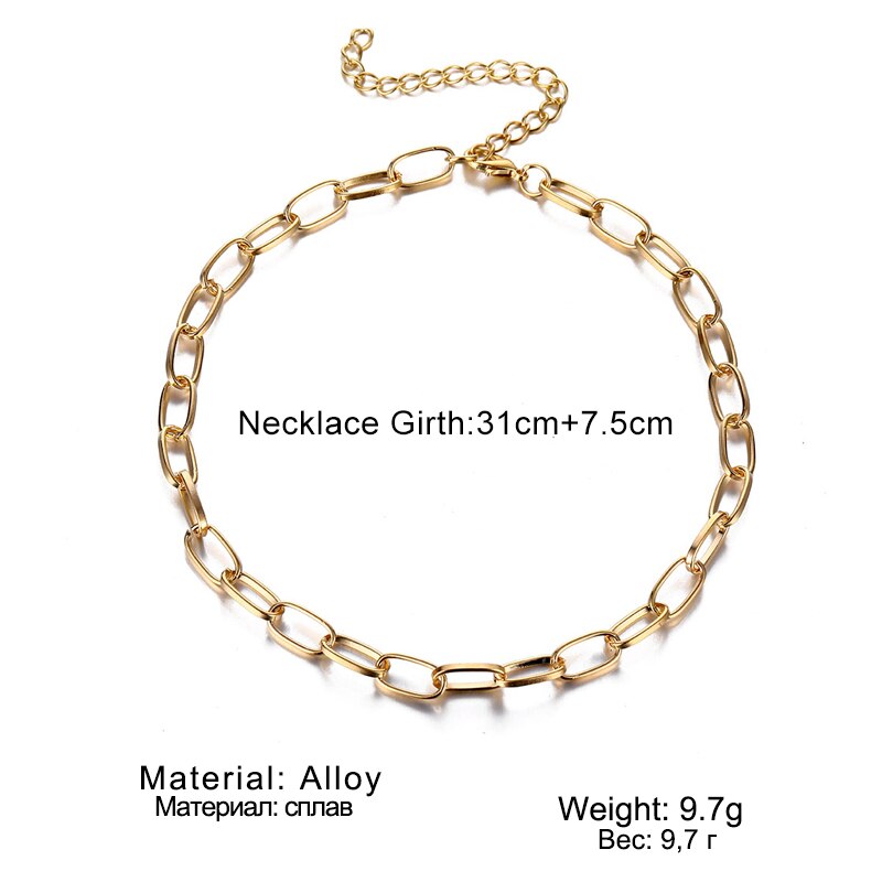 Dây chuyền choker phong cách hip hop Hàn Quốc cá tính thời trang