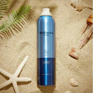 Xịt Chống Nắng Wellderma G Plus Cooling Sun Spray SPF 50 PA+++