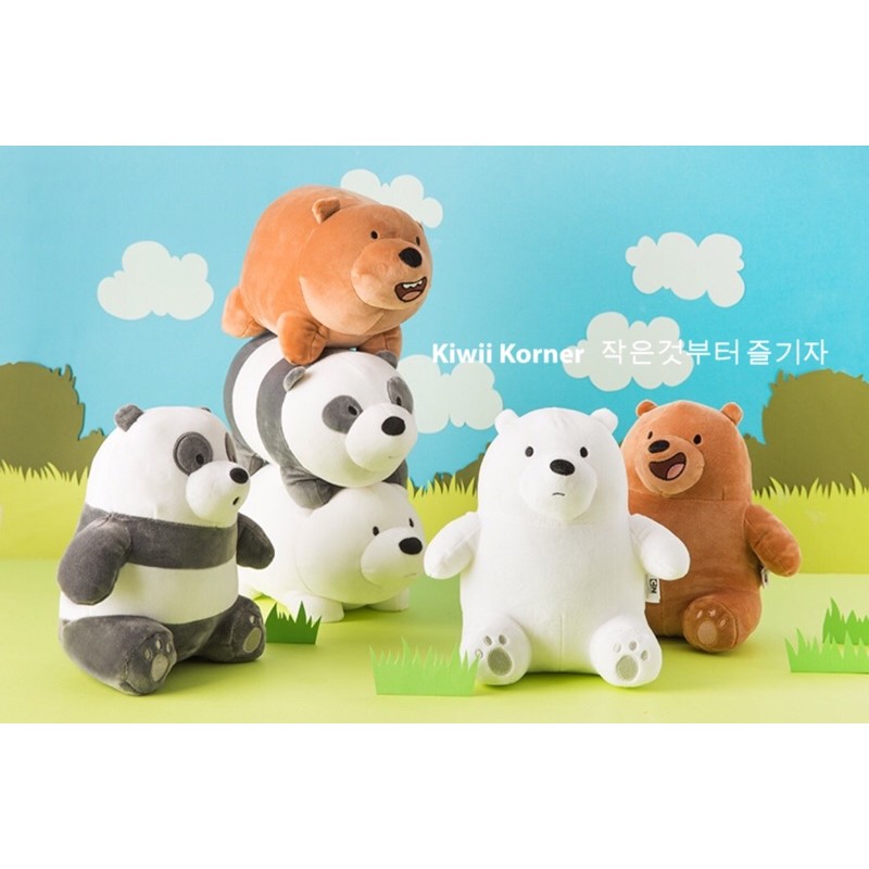 Gấu bông nhân vật Bộ ba gấu (Chúng tôi đơn giản là gấu) We Bare Bears