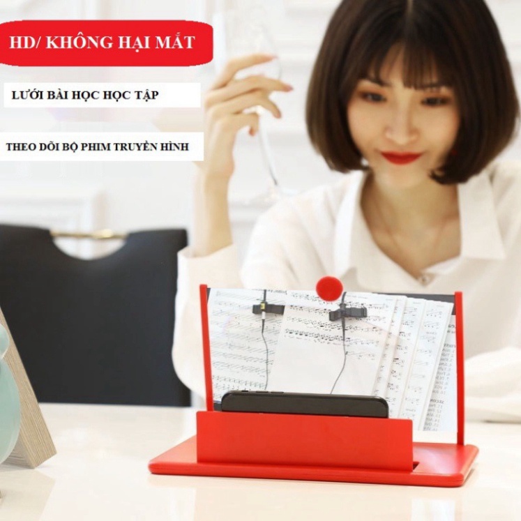 Kính phóng đại F3 cao cấp phóng to siêu nét cho màn hình điện thoại - giao màu ngẫu nhiên