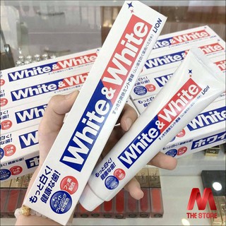 Kem đánh răng White And White Lion 150g