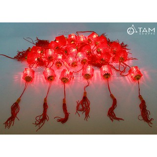 ây đèn lồng đèn đỏ trang trí tết số 05 TTTM