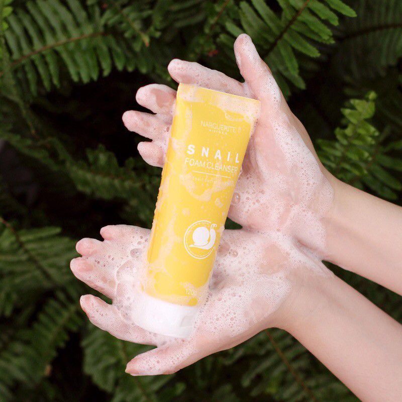 Sữa rửa mặt Snail trắng da , ngừa mụn giảm khô da 120ml | BigBuy360 - bigbuy360.vn
