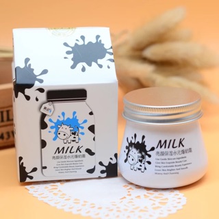 [TẶNG KÈM MẶT NẠ] Kem Dưỡng Trắng Da Sữa Bò Hankey Milk Cream
