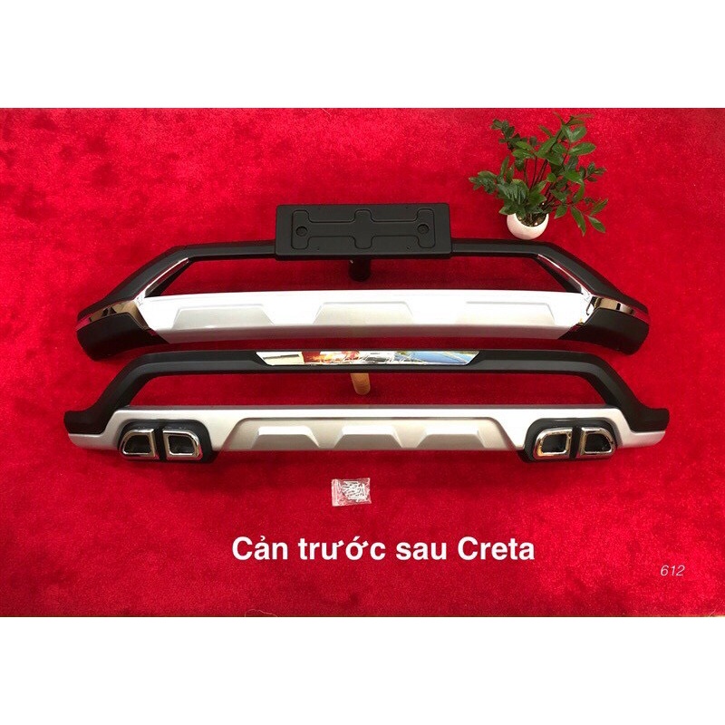 Ốp cản trước sau Hyundai Creta 2023, Body Líp cản trước sau 2 mẫu cao cấp, cứng cáp thể thao