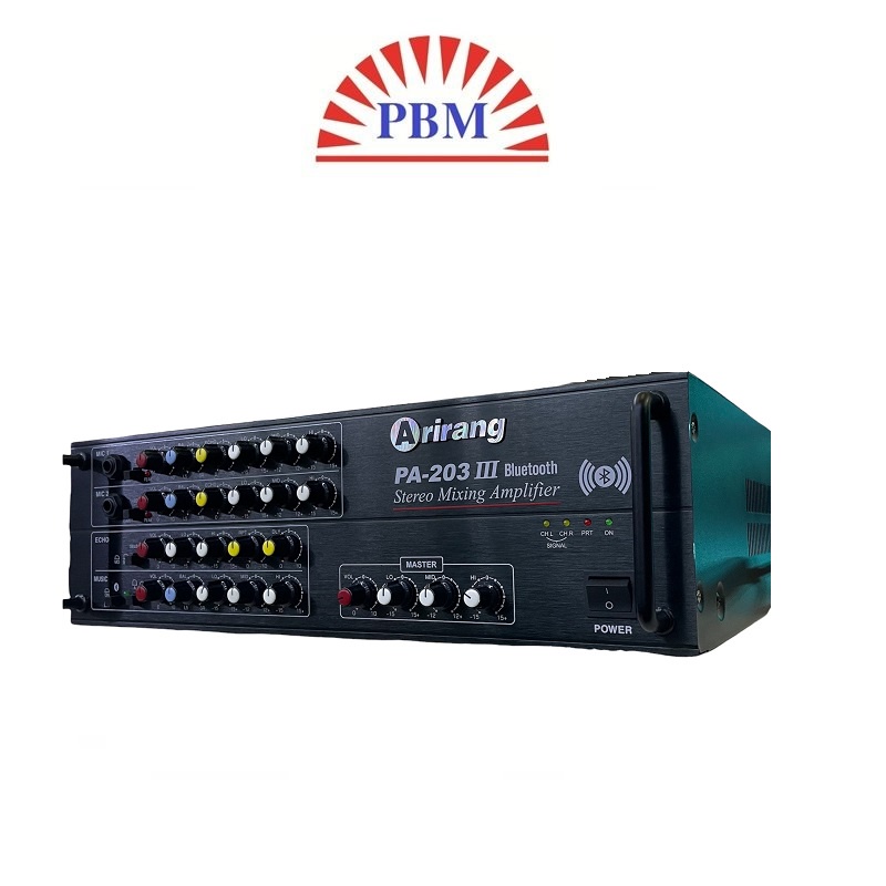 Máy tăng âm Arirang PA-203III bluetooth - Chính hãng.