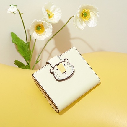 Ví nữ mini cute Nucelle cầm tay đẹp dễ thương đựng tiền thẻ nhiều ngăn hoạ tiết hình thú ViAnh Store 070715