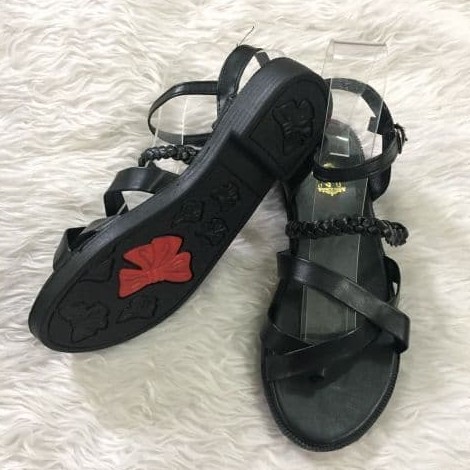 Giày sandal xỏ ngón quai gài đế dày 2cm (hình thật) - Nhiều Size Nhiều Màu