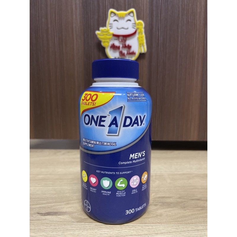 Viên uống One A Day Men'S Multivitamin Health Formula, 300 Viên, Mẫu Mới