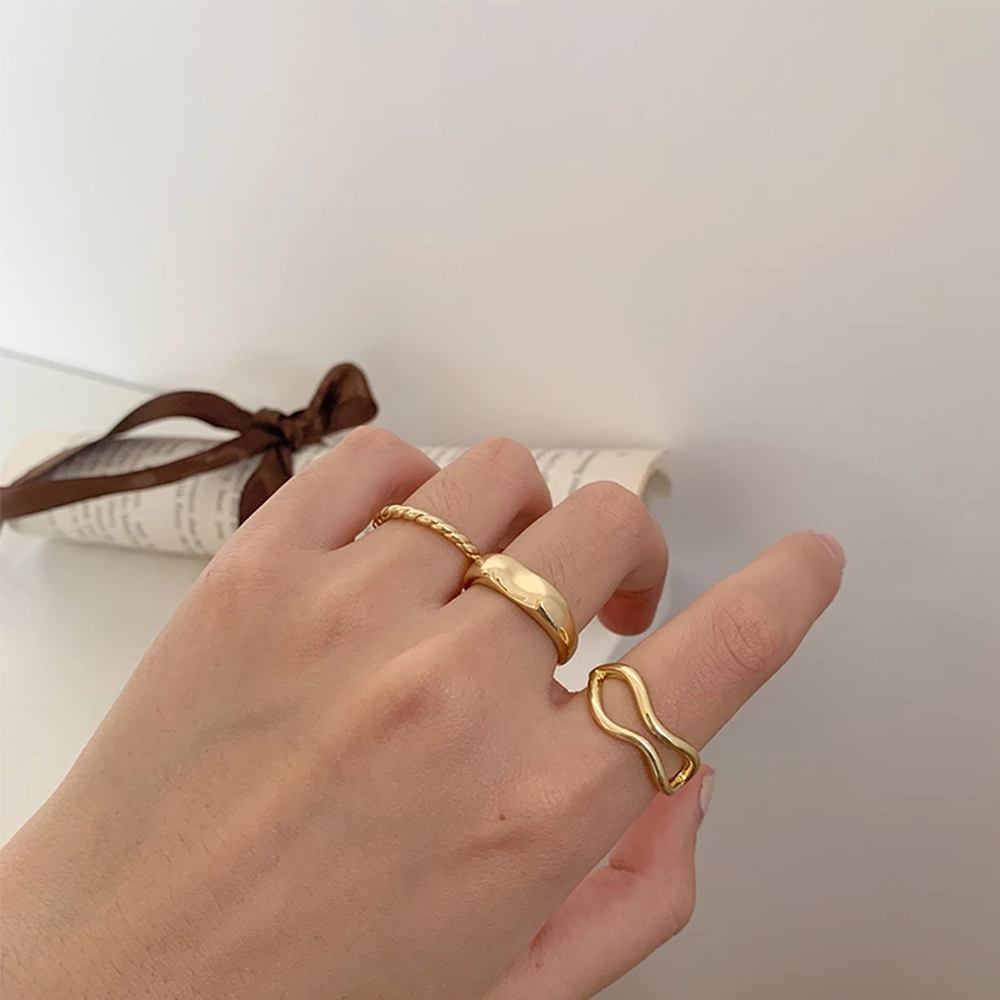 Set 3 Nhẫn Thời Trang Dành Cho Nữ