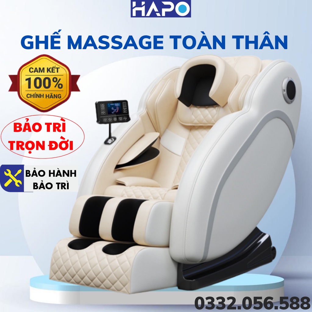 Ghế Massage toàn thân KORE, Mát xa toàn thân giảm căng thẳng mệt mỏi, Kết nối bluetooth nghe nhạc