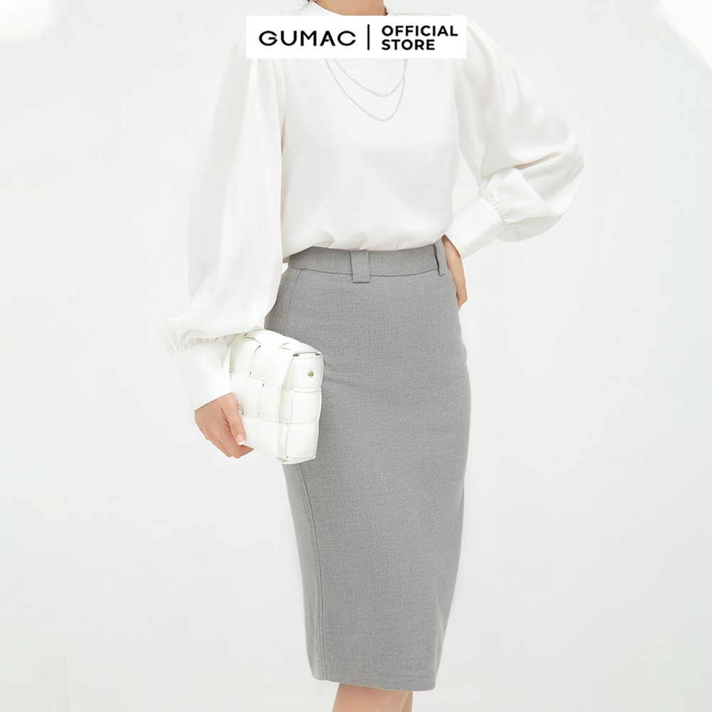 [Mã WABR2711 giảm 10% đơn 250K] Chân váy nữ suông cơ bản GUMAC công sở thanh lịch VB5127 | BigBuy360 - bigbuy360.vn