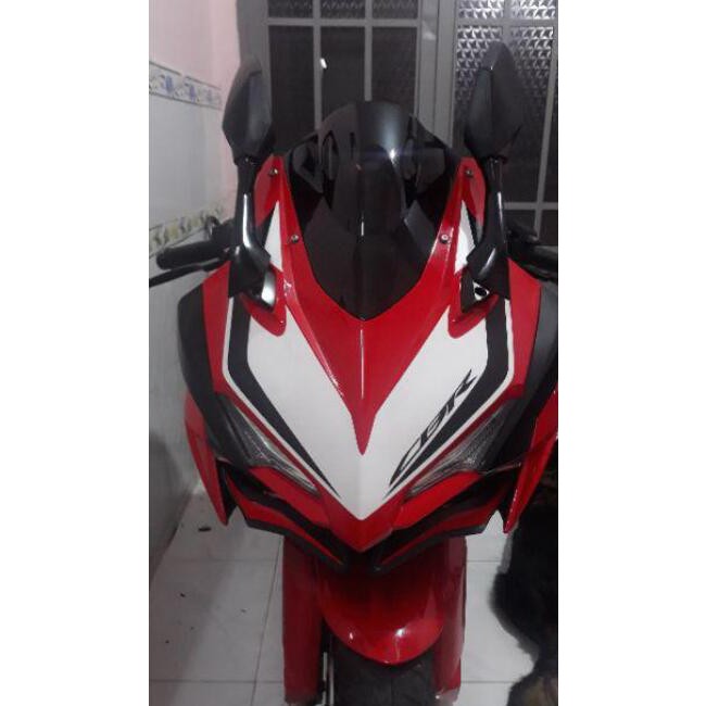 Areyourshop Kính chắn gió cho xe for honda CBR250RR 2017-2019