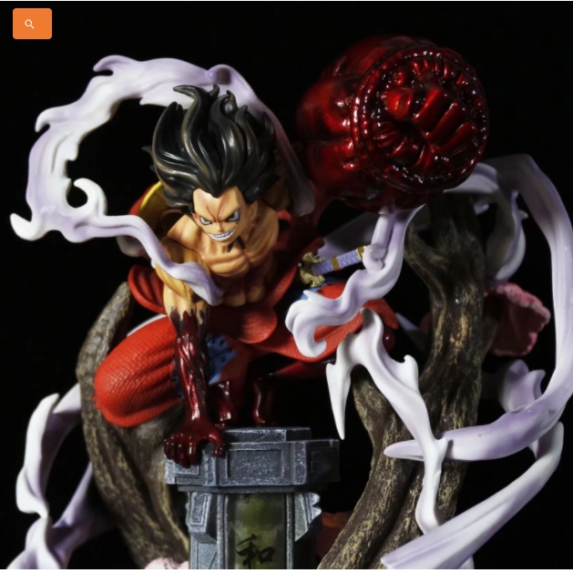 Mô hình Figure One Piece - Vua hải tặc Luffy Snakeman 2 đầu có led