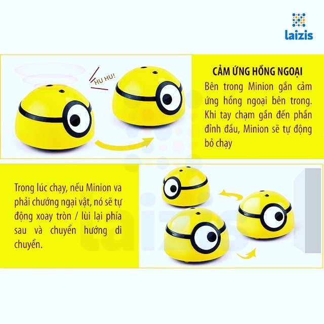 Đồ Chơi Trẻ Em Minion Chạy Trốn Thông Minh