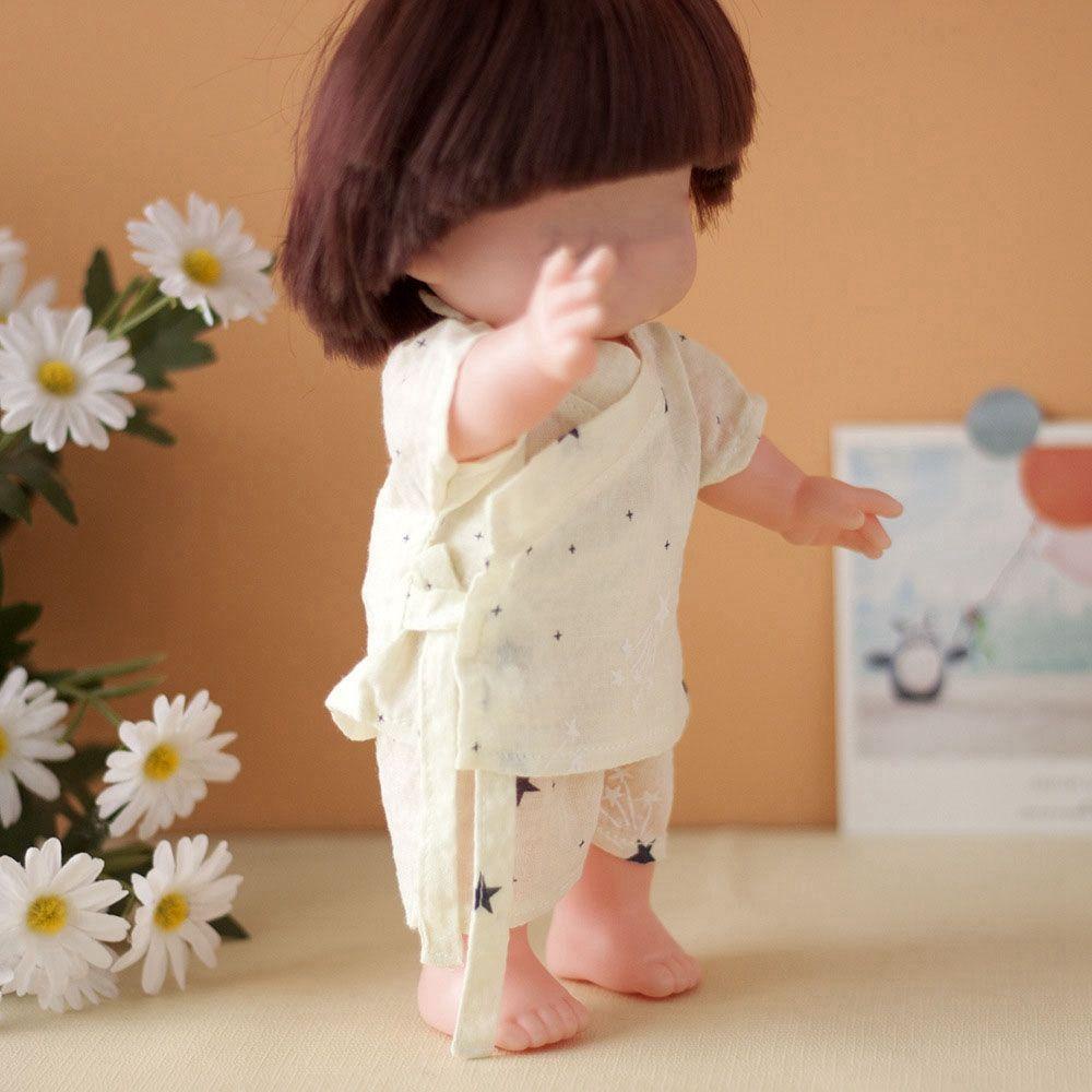 Bộ Trang Phục Cotton Chất Lượng Cao Dành Cho Búp Bê 20cm