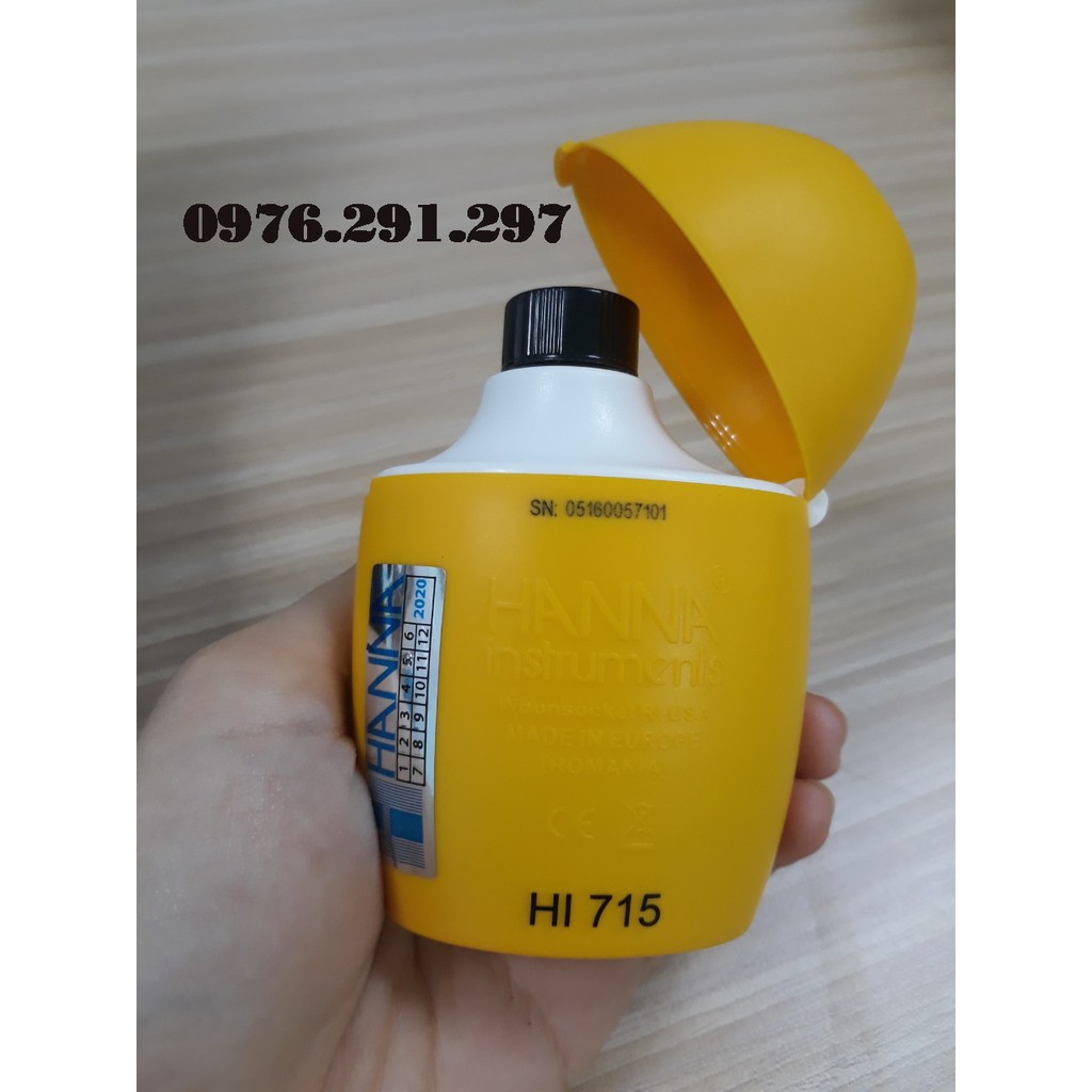 Máy đo NH3 Amonia trong ao nuôi thủy sản HI715 - Hanna Romania