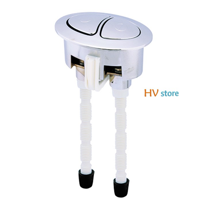 Bộ ruột thay thế cho bồn cầu nhấn liền khối, cọc xả cao 21cm - HV Store 128