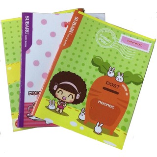 Vở học sinh - tập viết bài 96 trang - Subaru - Mocmoc - 4 ô ly