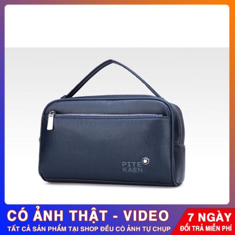 túi xách nam cầm tay-❤da cao cấp❤️- clutch nam 100% sp như trong ảnh