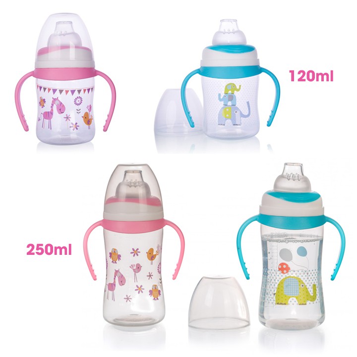 Bình uống nước UPASS có tay cầm 120ml