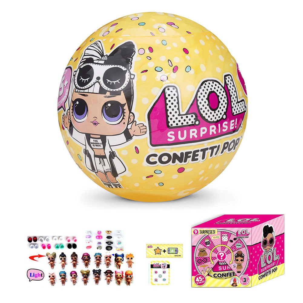 Bộ búp bê bất ngờ trong hộp hình cầu 4 inch