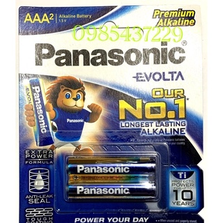Pin AAA Panasonic Evolta LR03EG/ Pin đũa Panasonic Evolta vỉ 2 viên
