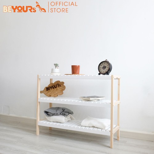 Kệ Đa Năng Bằng Gỗ BEYOURs Bench 3FM Để Sách Giày Dép Đựng Đồ Dễ Dàng Lắp Ráp Phòng Khách, Phòng Ngủ