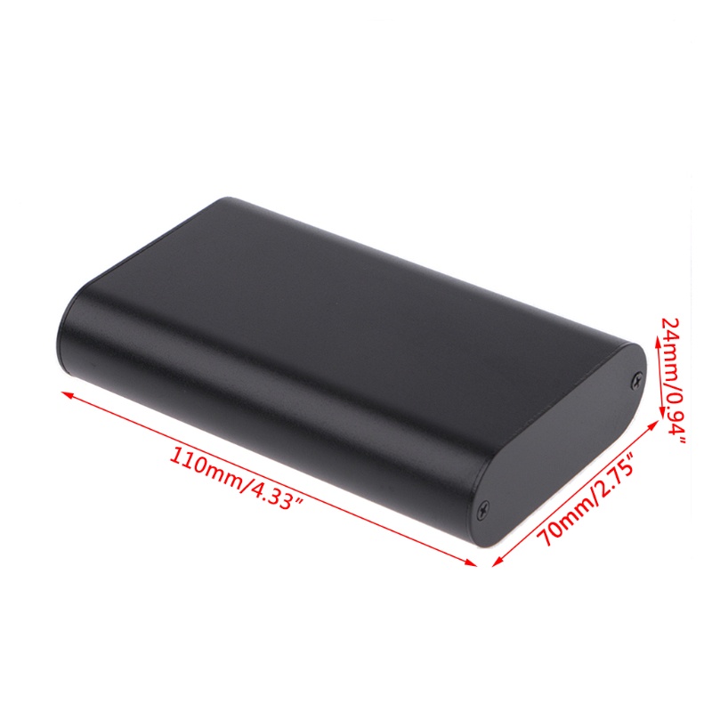 Hộp Nhôm Đựng Dụng Cụ Điện Tử 110x70x24mm