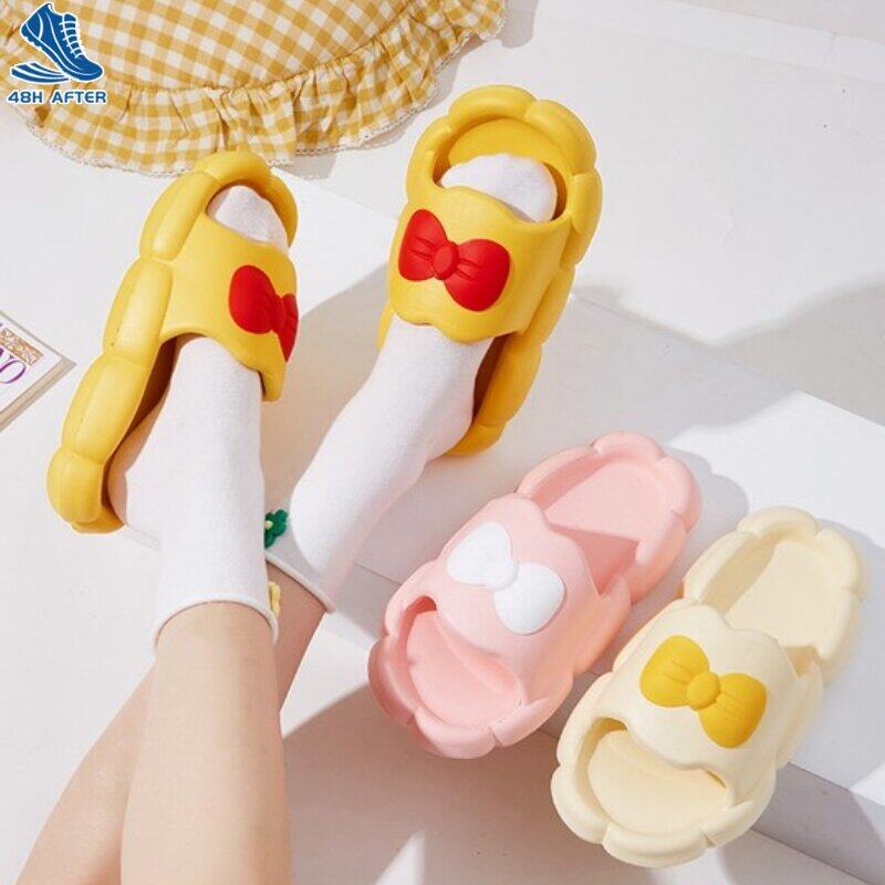 Dép quai ngang QIAOYILUO đế dày thoải mái xinh xắn thời trang dành cho nữ