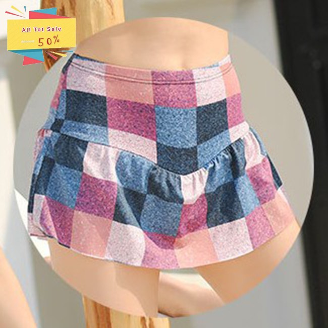 Set Đồ Tắm 2 Mảnh Họa Tiết Ca Rô Quyến Rũ Dành Cho Nữ | BigBuy360 - bigbuy360.vn