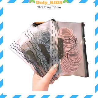 Chun buộc tóc sét 100 chiếc