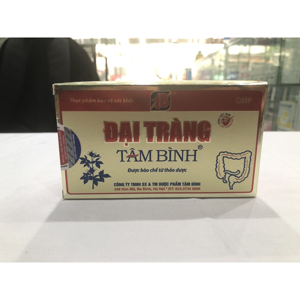 Đại Tràng Tâm Bình hỗ trợ điều trị viêm đại tràng cấp và mãn tính,Viêm đại tràng co thắt, rối loạn tiêu hóa