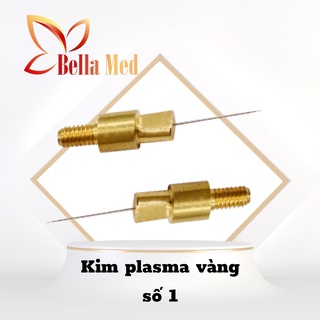 kim máy nhấn mí plasma đầu kim vàng