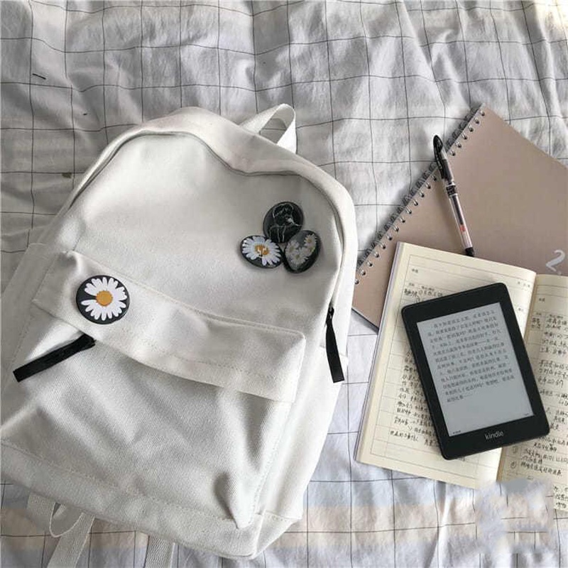 Balo IELGY phong cách harajuku Hàn Quốc đơn giản đa năng cho nữ sinh