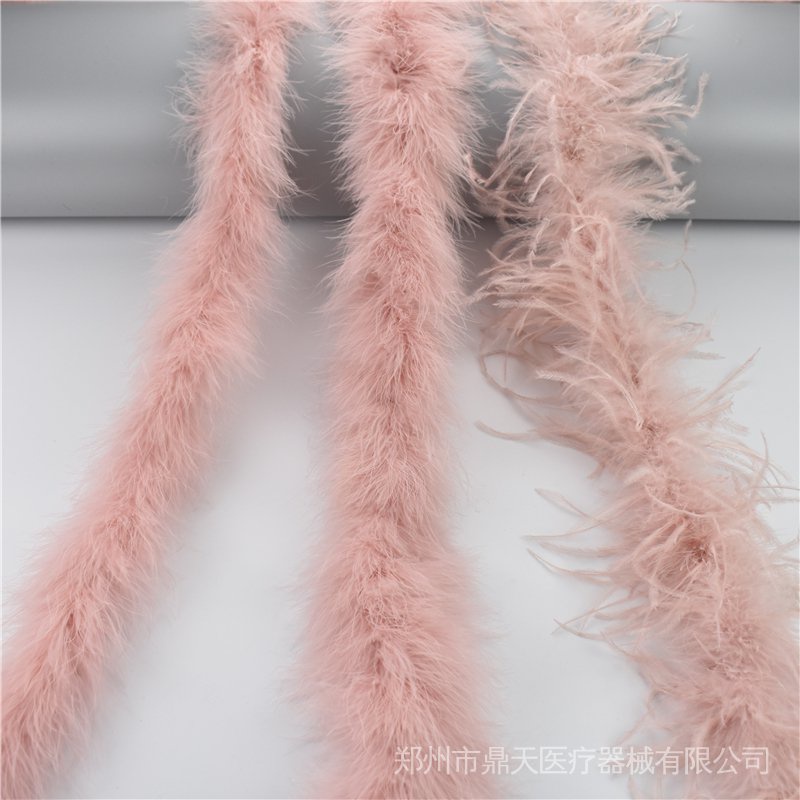 Đà điểu lông tua rua trim ngỗng thổ nhĩ kỳ pluma ruy băng marabou lông vũ boa tự làm váy phụ kiện thủ công mỹ nghệ