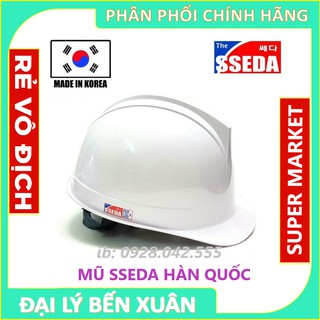 Mũ Bảo Hộ KOREA SSEDA Đủ Màu - Hàng Chính Hãng