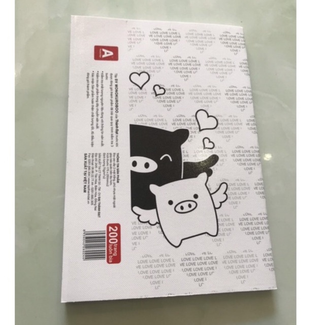 Vở thành đặt 200 trang quyển lớn