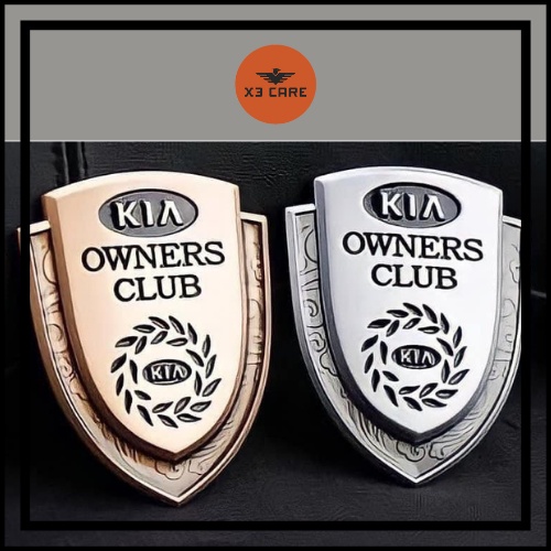 Huy hiệu ô tô - Miếng dán trang trí ô tô - Sticker logo xe hơi - Miếng dán logo ô tô