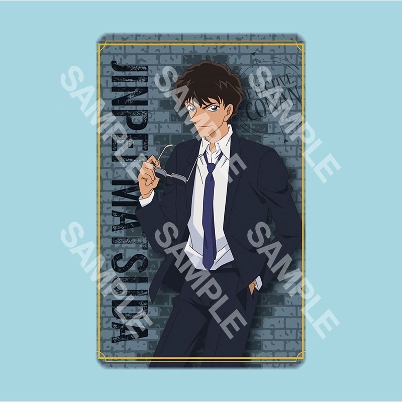 CARD Conan thám tử lừng danh F5 học viện cảnh sát thẻ bo góc Conan Card Matsuda Amuro Subaru Vermouth
