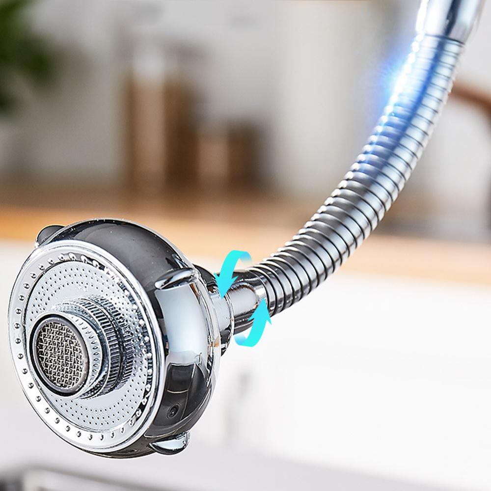 Đầu Vòi Tiết Kiệm Nước Xoay 360 Độ Tiện Dụng Cho Nhà Bếp ° Vòi Hoa Sen Dạng Xoay Tiện Dụng Chất Lượng Cao